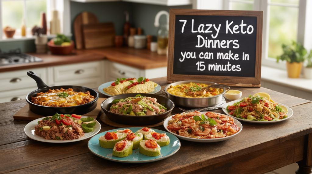7 keto recipes you can make in 15 minutes