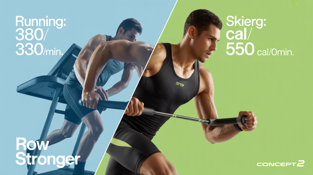 Ski Erg Workout comparison